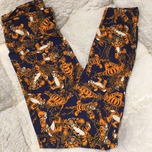 Lularoe OS Tigger Leggings